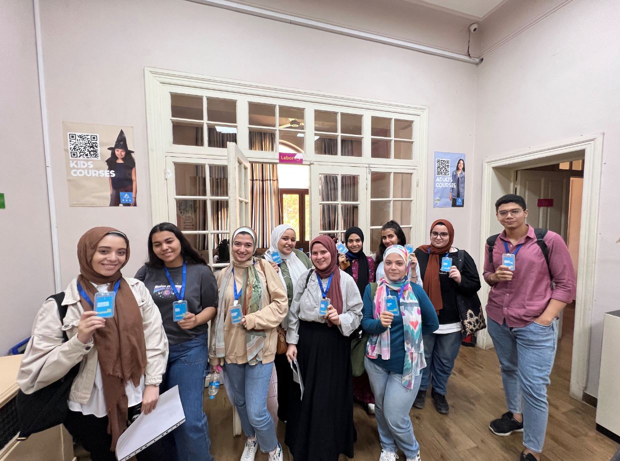 ÄDK starts its Internship Program with 100 students from Cairo University
